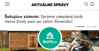Správne zateplené búdy 👇 https://www.kurin.sk/budy-pre-psy-zateplene/ Radi vám pomôžeme so správnym výberom veľkosti...